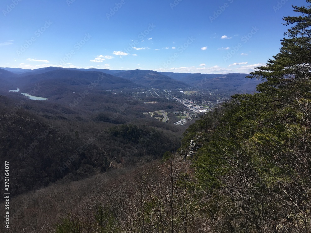 Naklejka premium Pinnacle Overlook - Cumberland Gap National Park, KY