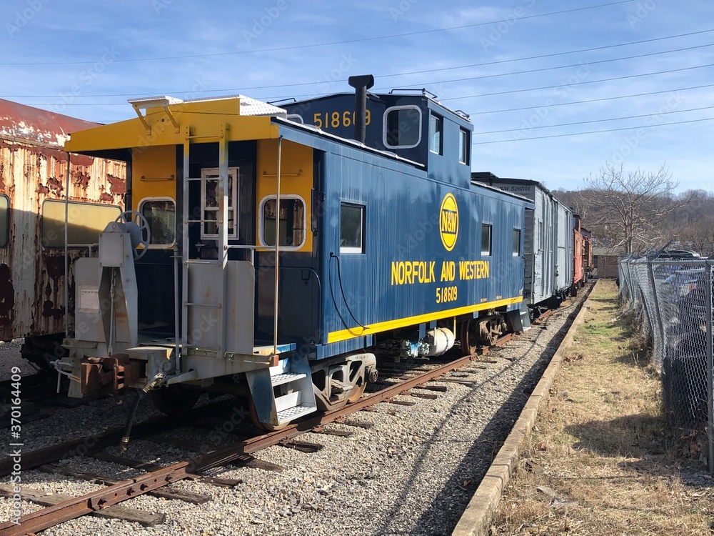 Restored Norfolk & Western Caboose - Roanoke, VA Restored Norfolk & Western Caboose - Roanoke, VA