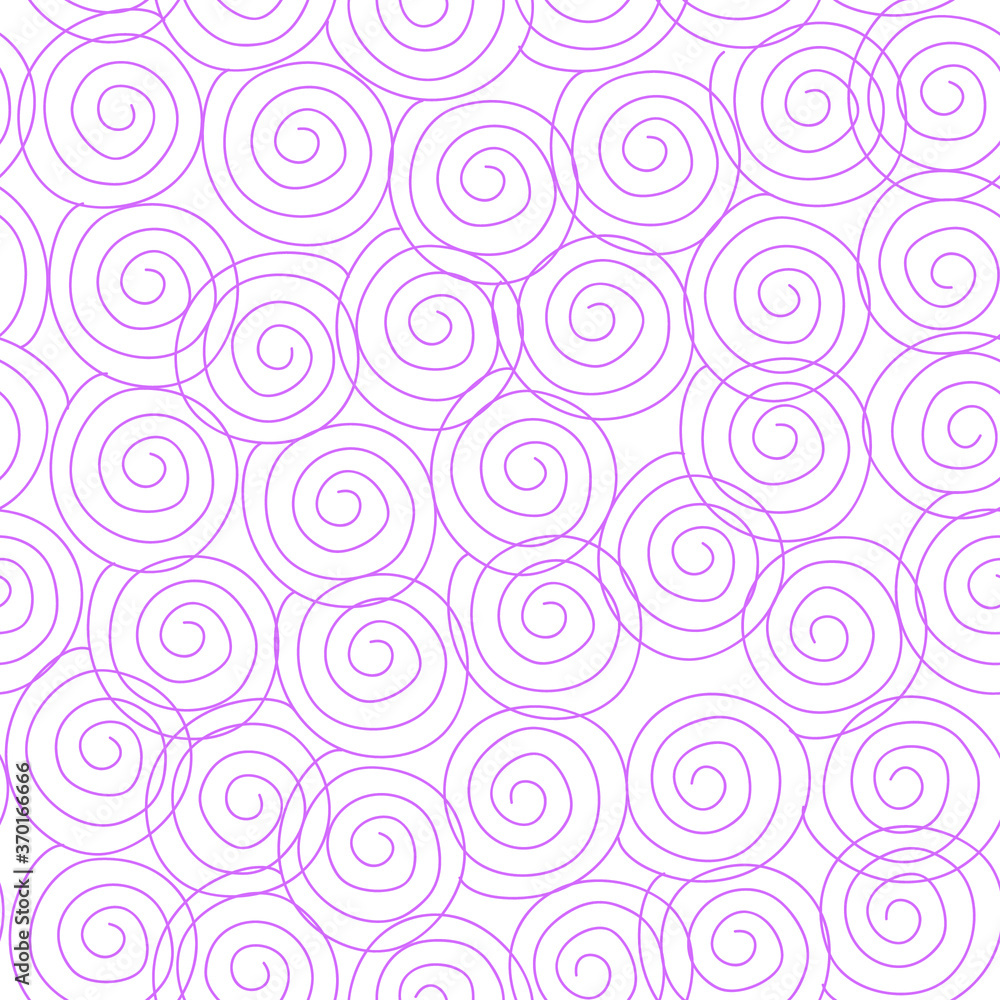pattern, many round pink swirls one next to another on a white background pattern, many round pink swirls one next to another on a white background