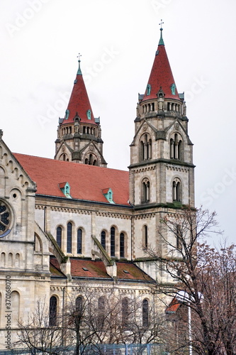 St. Francis of Assisi Church in Vienna, Austria