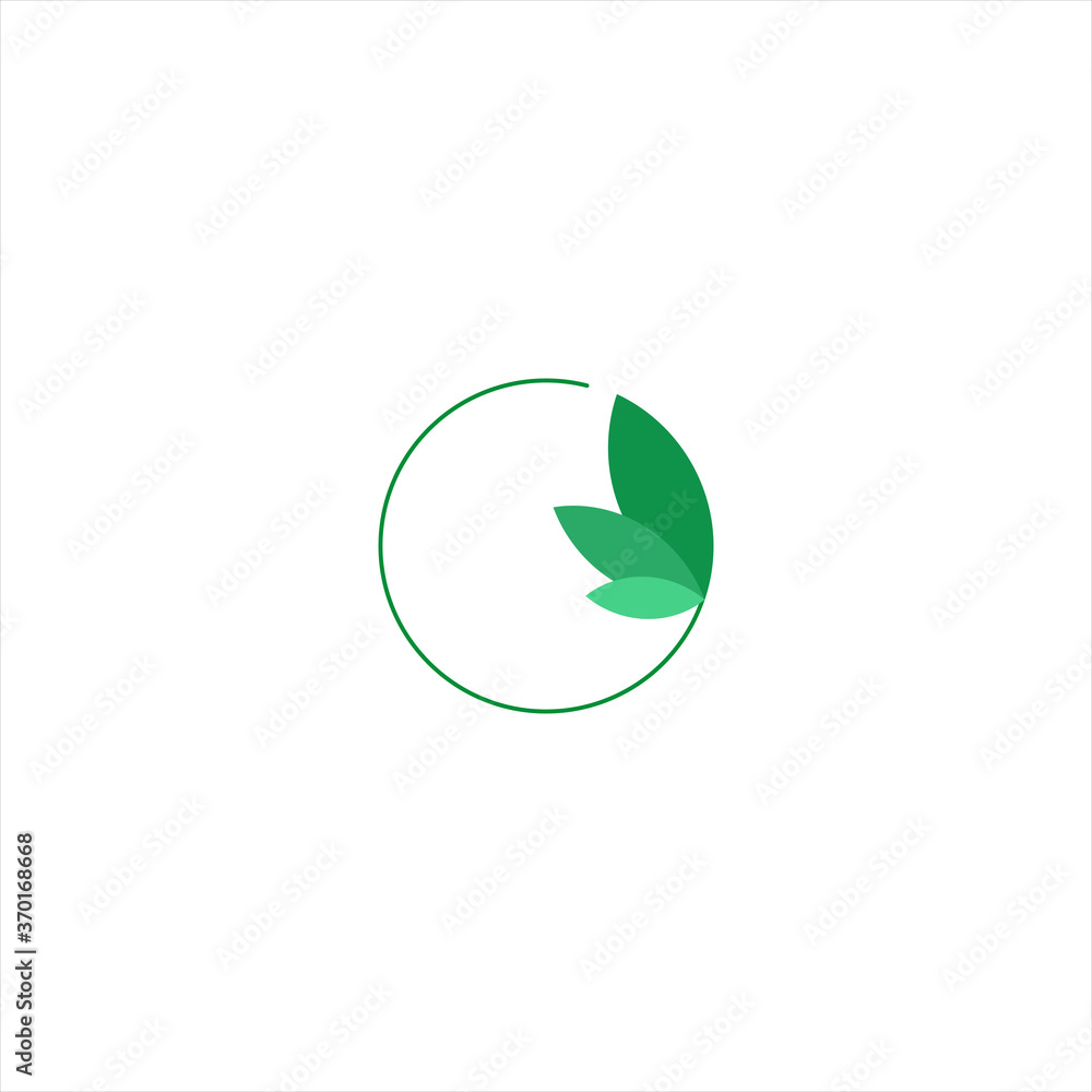 Abstract Green Leaf and Leaves logo Icon Vector Design. Landscape Design, Garden, Plant, Nature, Health and Ecology Vector Logo Illustration. Abstract Green Leaf and Leaves logo Icon Vector Design. Landscape Design, Garden, Plant, Nature, Health and Ecology Vector Logo Illustration.