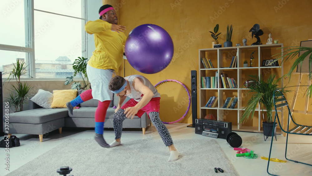 Yoga ball fun deals