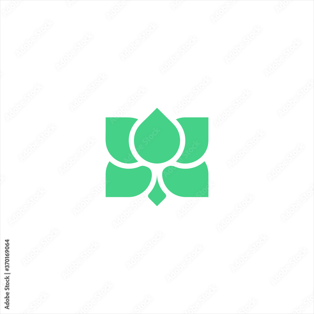 Logo Abstract Green Leaf and Leaves Icon Vector Design. Cosmetic, Herbal, Garden, Plant, Nature, Health and Ecology Logo Abstract Green Leaf and Leaves Icon Vector Design. Cosmetic, Herbal, Garden, Plant, Nature, Health and Ecology