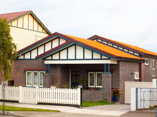 Photography Suburban federation house in Sydney NSW Australia