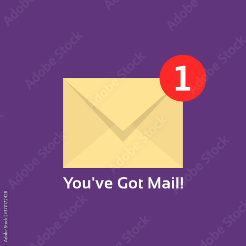 message about receiving important mail