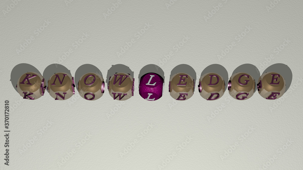crosswords of knowledge arranged by cubic letters on a mirror floor, concept meaning and presentation. education and illustration crosswords of knowledge arranged by cubic letters on a mirror floor, concept meaning and presentation. education and illustration