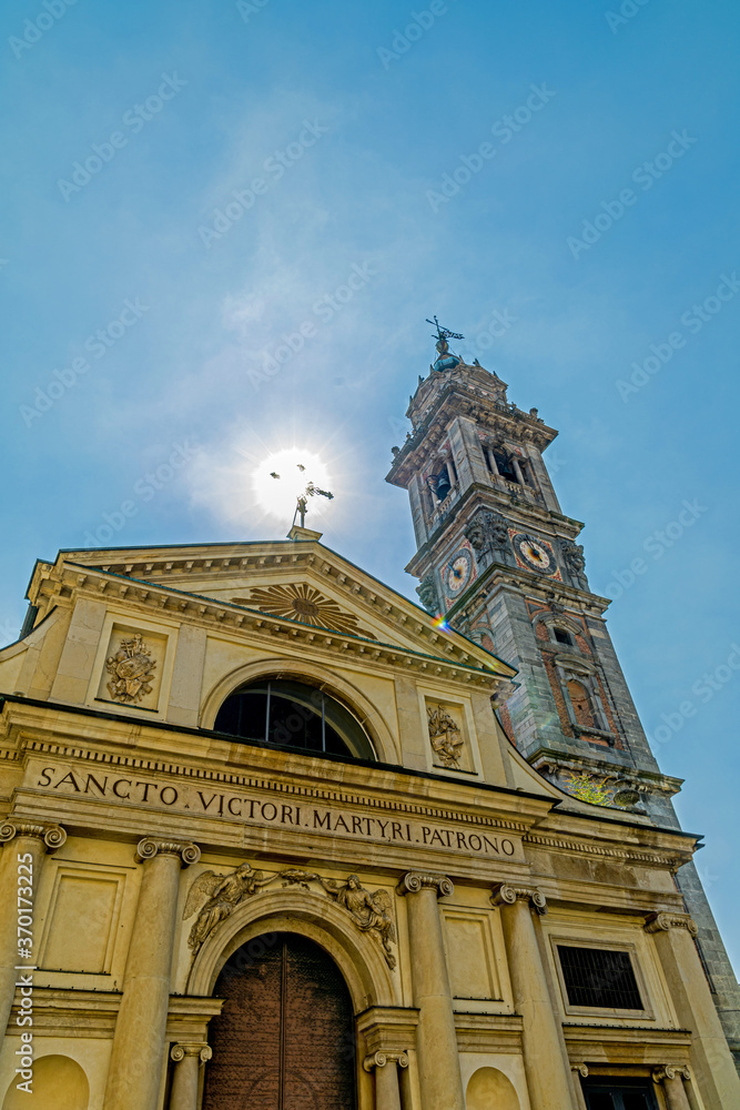 basilica San Vittore Martire in Varese in Italy