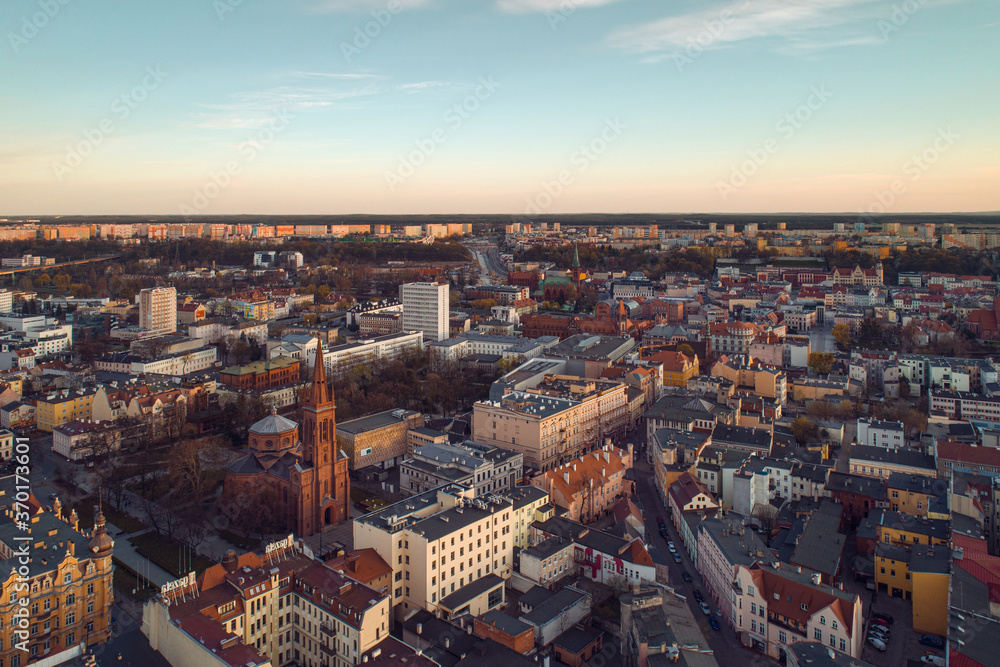 Popołudnie nad miastem