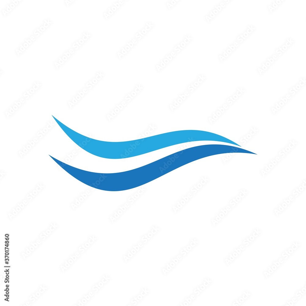 Water wave Logo Water wave Logo