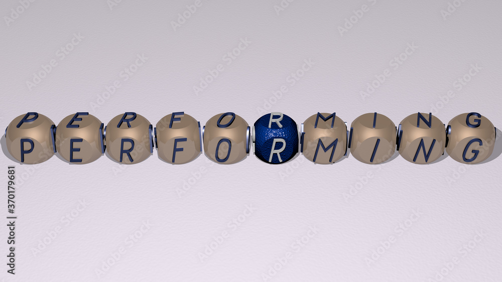 crosswords of performing arranged by cubic letters on a mirror floor, concept meaning and presentation. editorial and illustration crosswords of performing arranged by cubic letters on a mirror floor, concept meaning and presentation. editorial and illustration