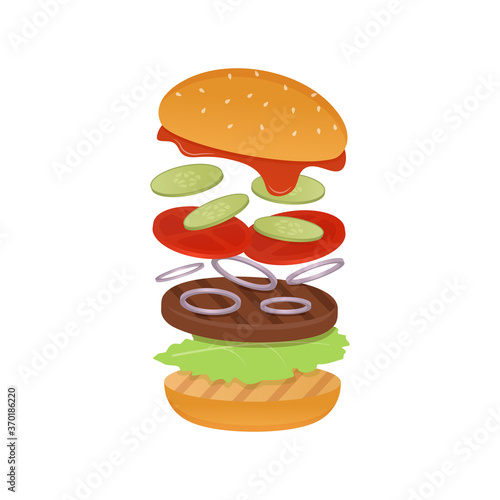 american burger