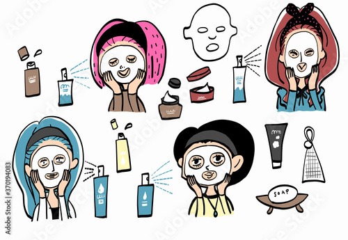 4 Types of Women's Skin Care