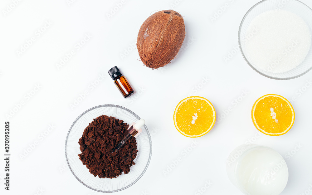 Homemade cosmetics body scrub Homemade cosmetics body scrub