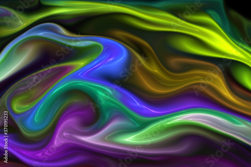 Fototapeta Naklejka Na Ścianę i Meble -  abstract colorful background with waves