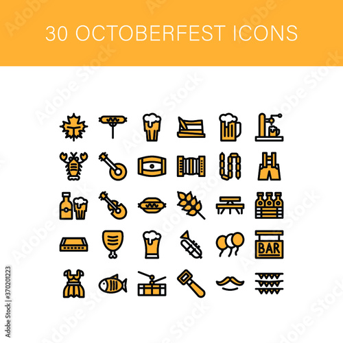 Octoberfest icon pack