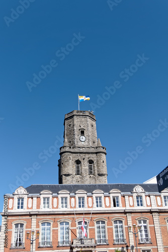 Beffroi et hôtel de ville de Boulogne sur mer - France