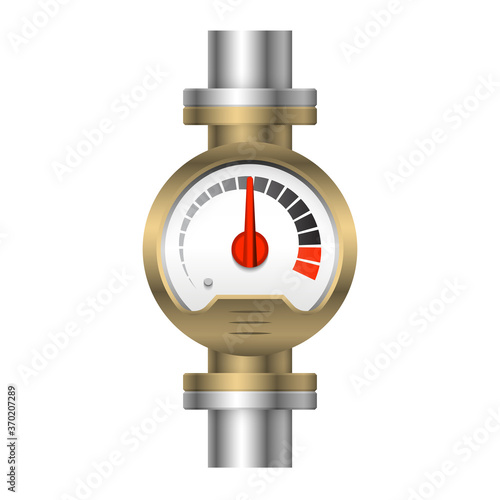 gauge meter pipe