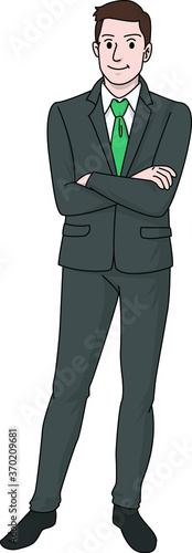 businessman in suit