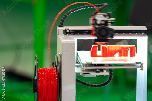 3d printer. Printer for bul...
