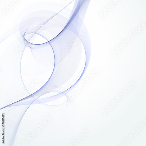 Blue modern abstract lines swoosh certificate Smooth wave border background. Blue wave flow