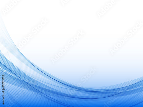 Blue wave business template Blue wave background Wave flow