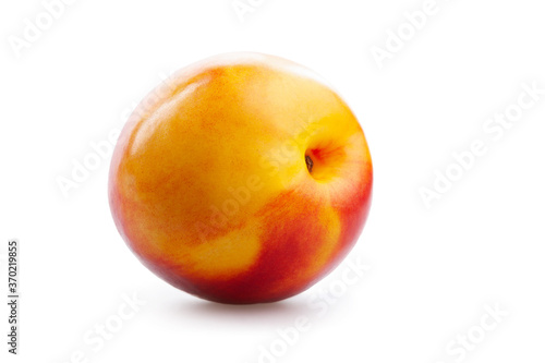 Fresh ripe perfect beautiful natural fruit peach