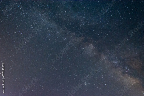 Astro Landscape with Stars and Milky Way Galaxy © Nenad