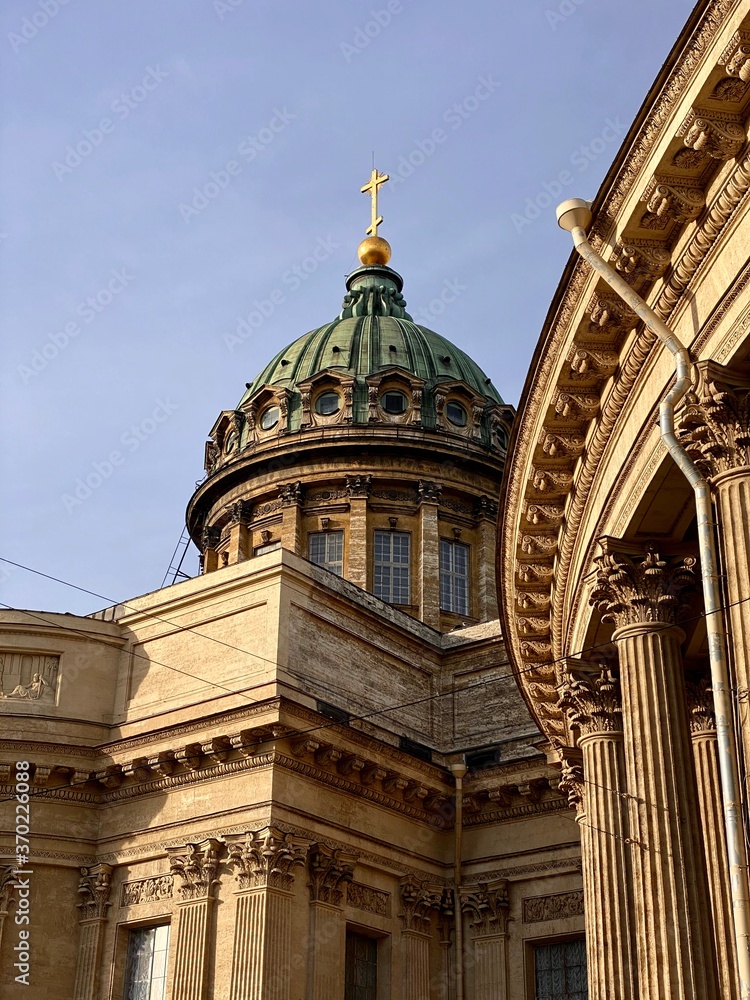 Kazan cathedral in St. Petersburg