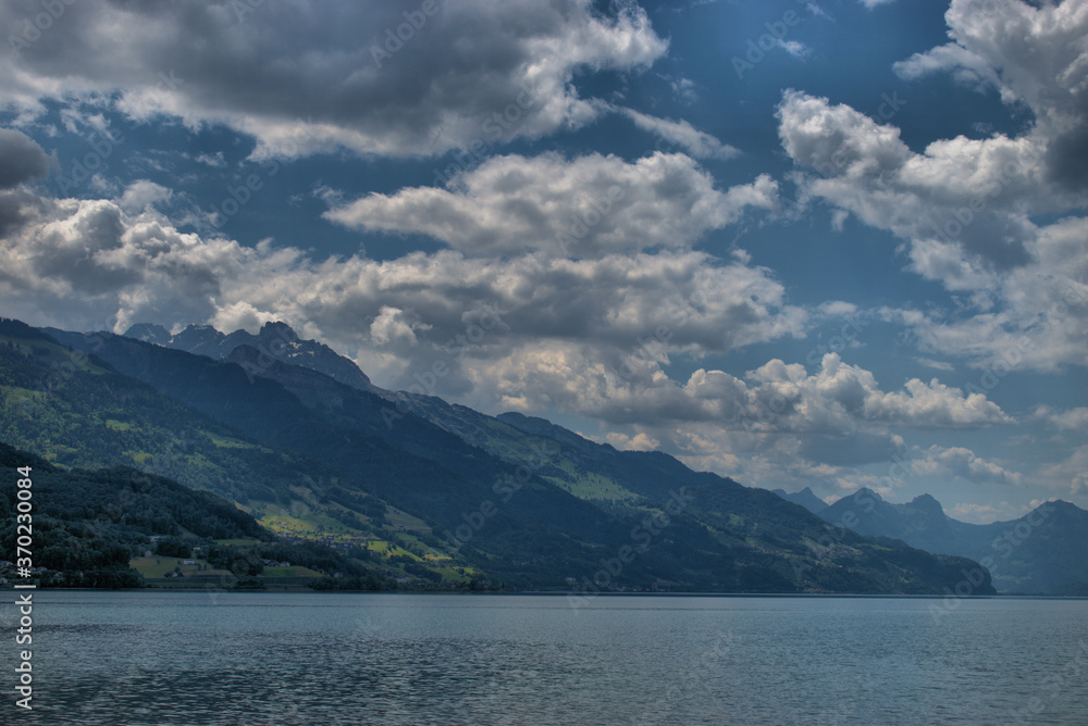 Walensee in der Schweiz 28.5.2020 Walensee in der Schweiz 28.5.2020