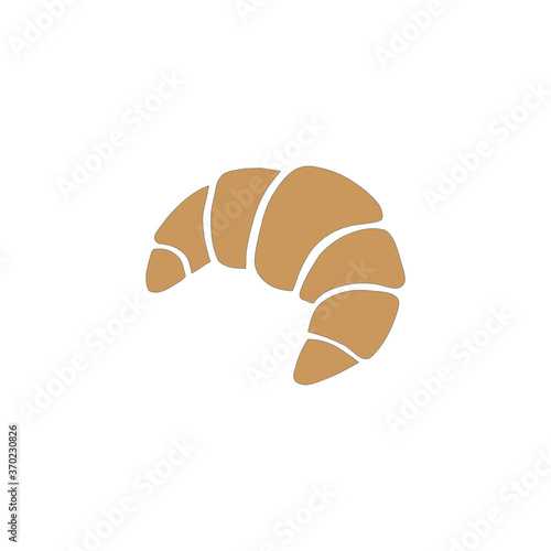 fresh croissant logo for bakery
