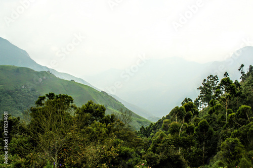 view from the mountain