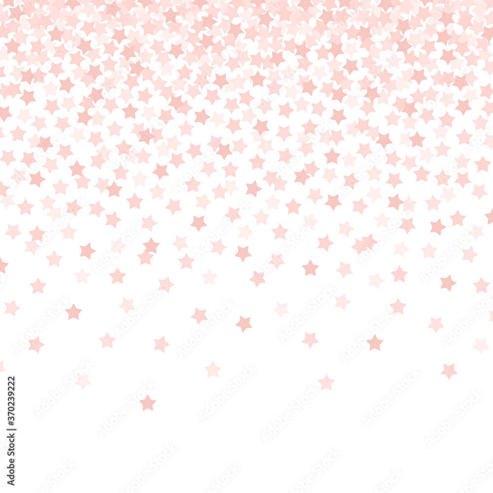 Falling Confetti Background - Colorful confetti falling on solid white background