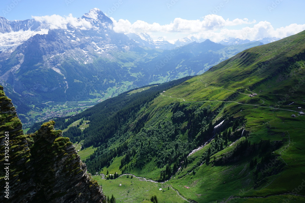 Obraz premium mountain landscape in summer