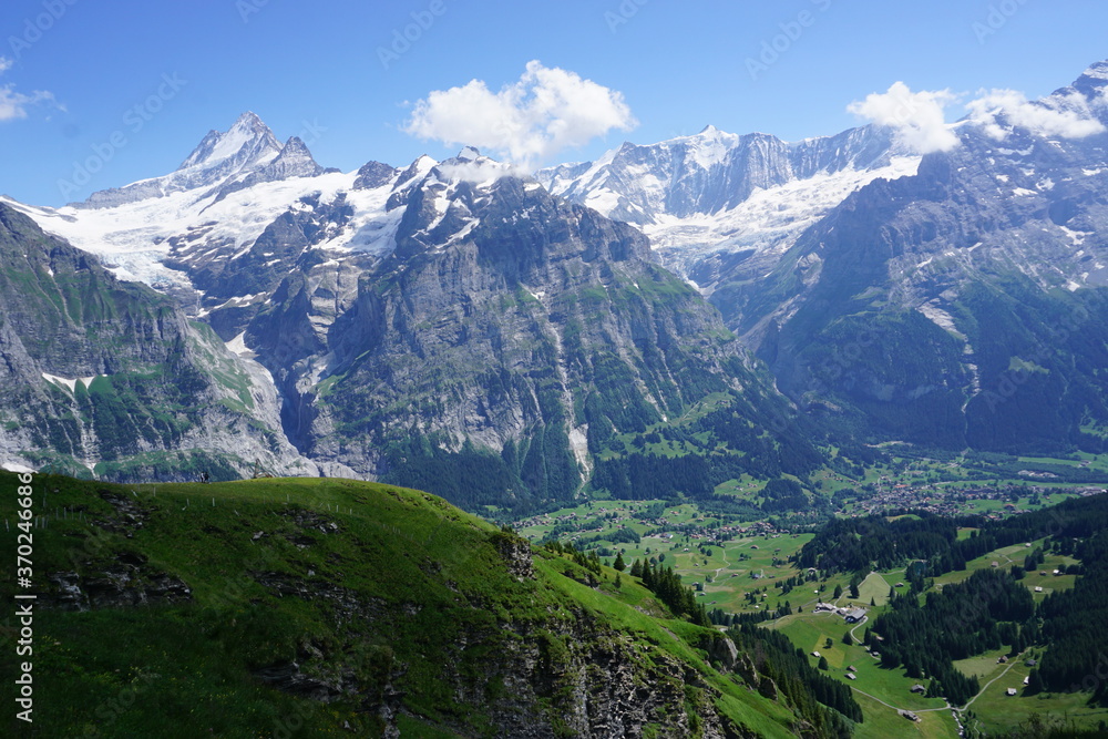 swiss alps in the alps