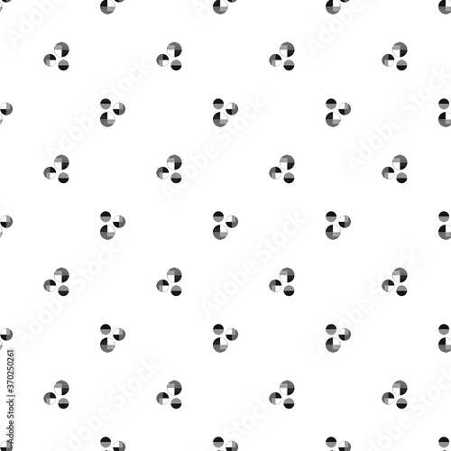 Geometric pattern with circles, stripe. Pattern for fashion and wallpaper. Vector illustration.