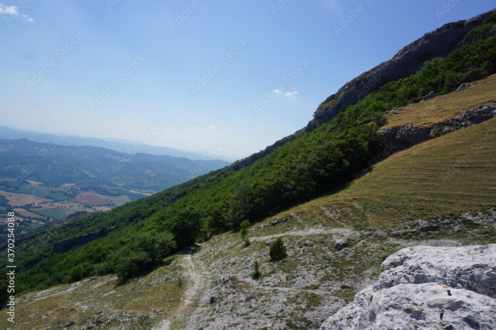 high mountain landscape