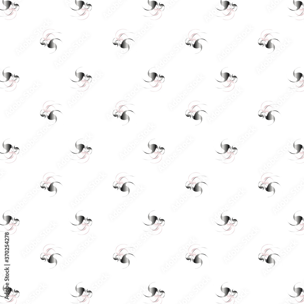 Fototapeta premium drawing from fancy shapes and elements with a gradient