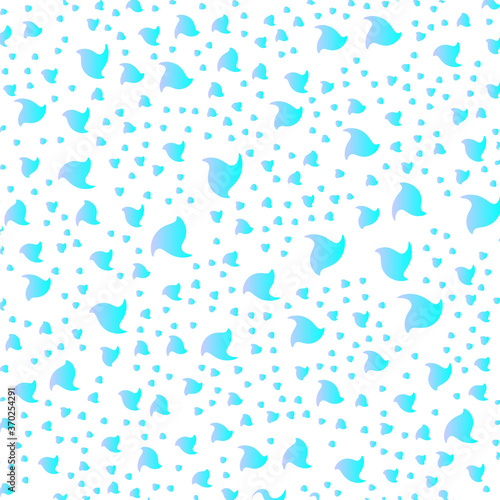 Wallpaper Mural drawing from fancy shapes and elements with a gradient Torontodigital.ca