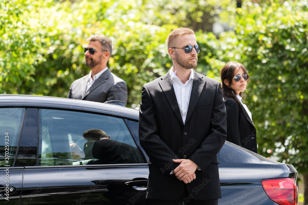 Business Security Guard Service At Work Business Security Guard Service At Work