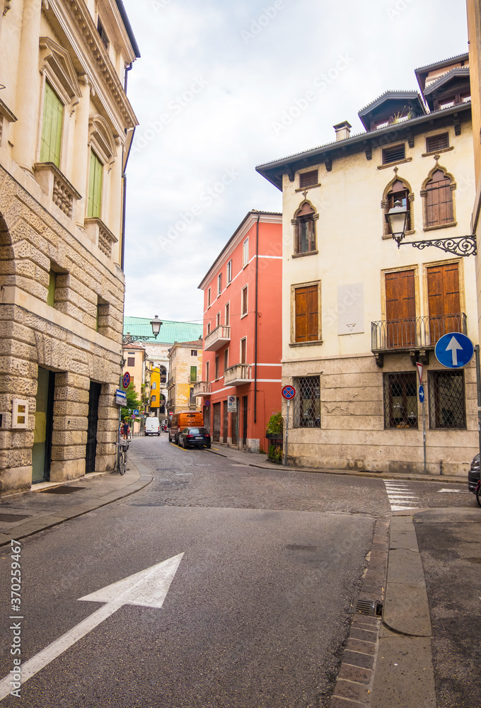 Vicenza cityscape, Italy