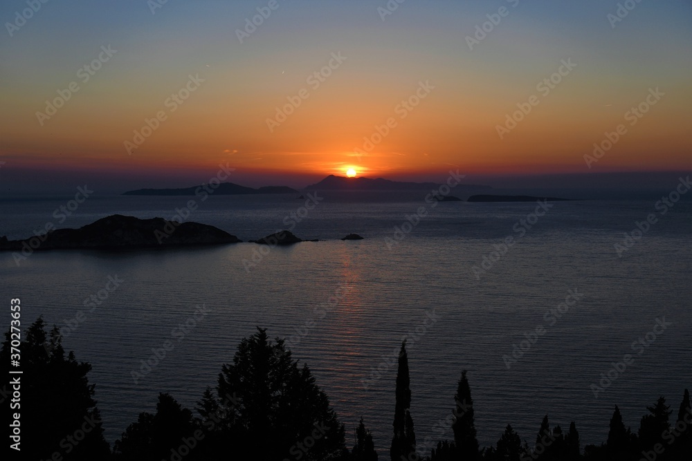 Corfu sunset