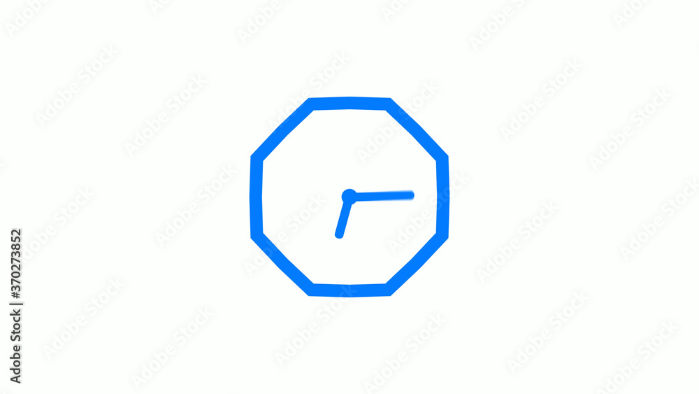 Counting down 12 hours clock icon on white background,Clock icon Counting down 12 hours clock icon on white background,Clock icon