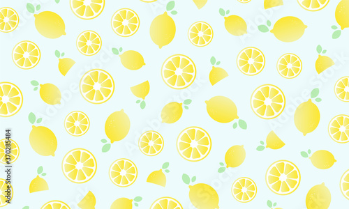レモンのパターン素材