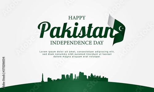 Pakistan Independence Day Background.