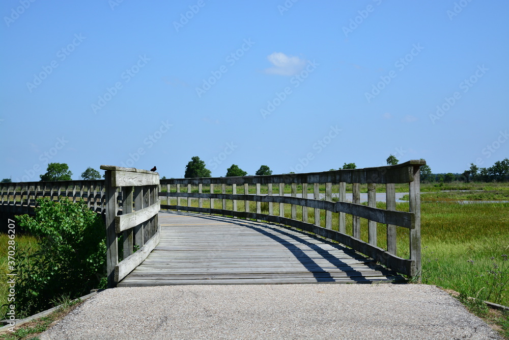 Wooden Bridge in Texas Wooden Bridge in Texas