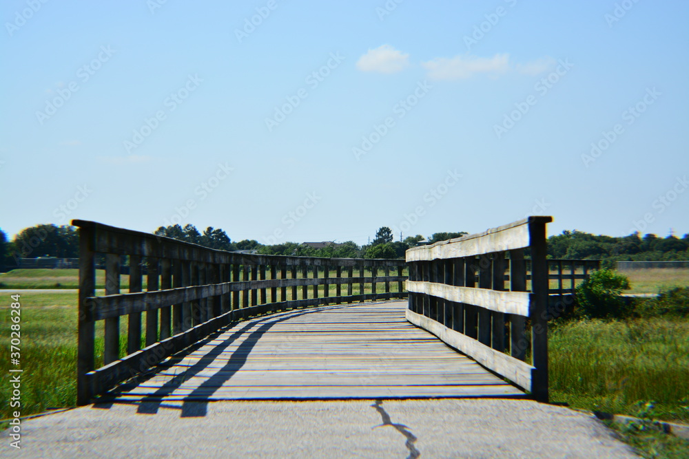 Wooden Bridge in Texas Wooden Bridge in Texas