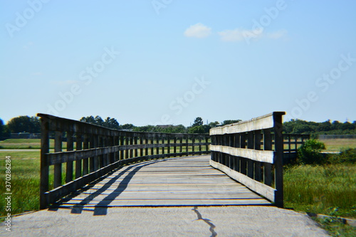 Wooden Bridge in Texas photo
