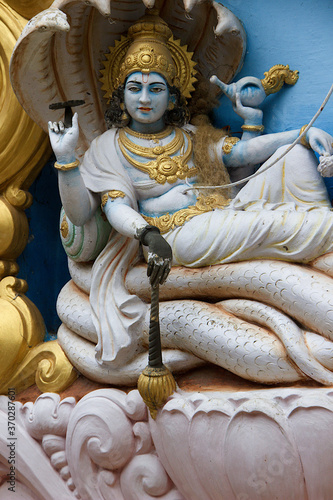 Idol of Vishnu, Gavipura, Bengaluru photo