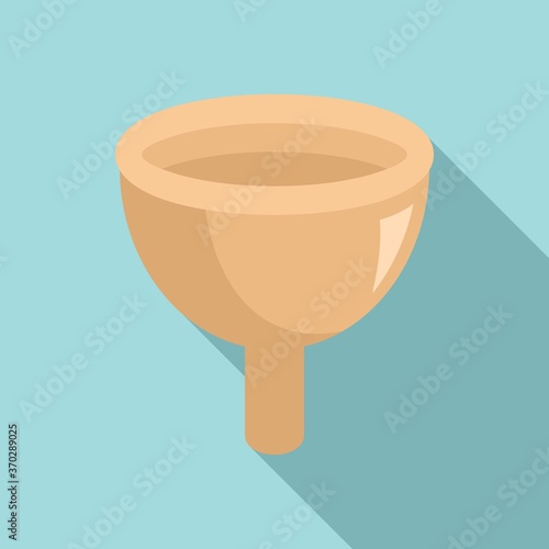 Gynecology tool icon. Flat illustration of gynecology tool vector icon for web design