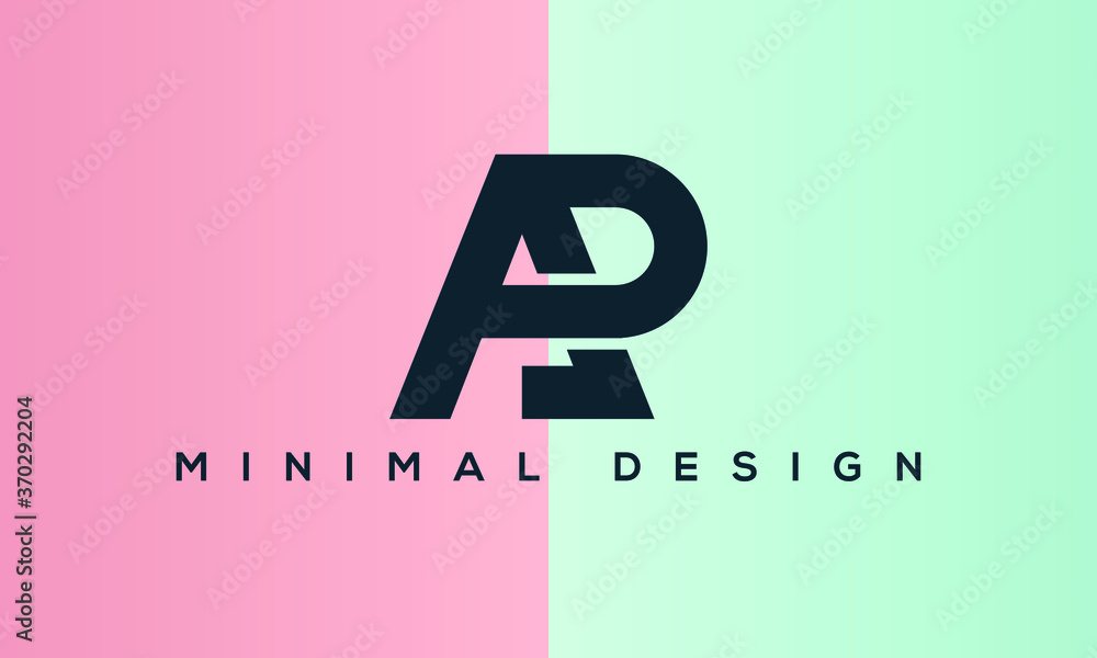 AP letter logo alphabet monogram icon symbol Stock Vector | Adobe Stock